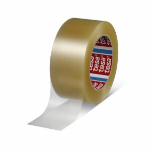 Tesa 4169 Transparent Soft PVC 33 Floor Marking Tape, 187 Thickness - Image 1
