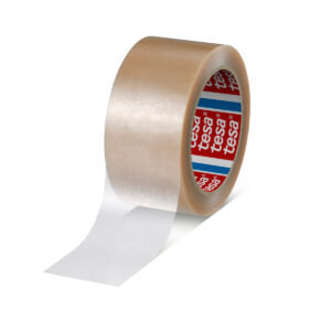 Tesa 4124 Chamois Packing Tape, 66m x 38mm - Image 1