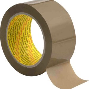 3M SCOTCH 3739 Brown Packing Tape, 66m x 50mm - Image 1