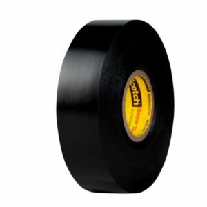 Super 33 Vinyl Tape Black Polyvinyl Chloride Electrical Tape, 19mm x 32.9m - Image 1